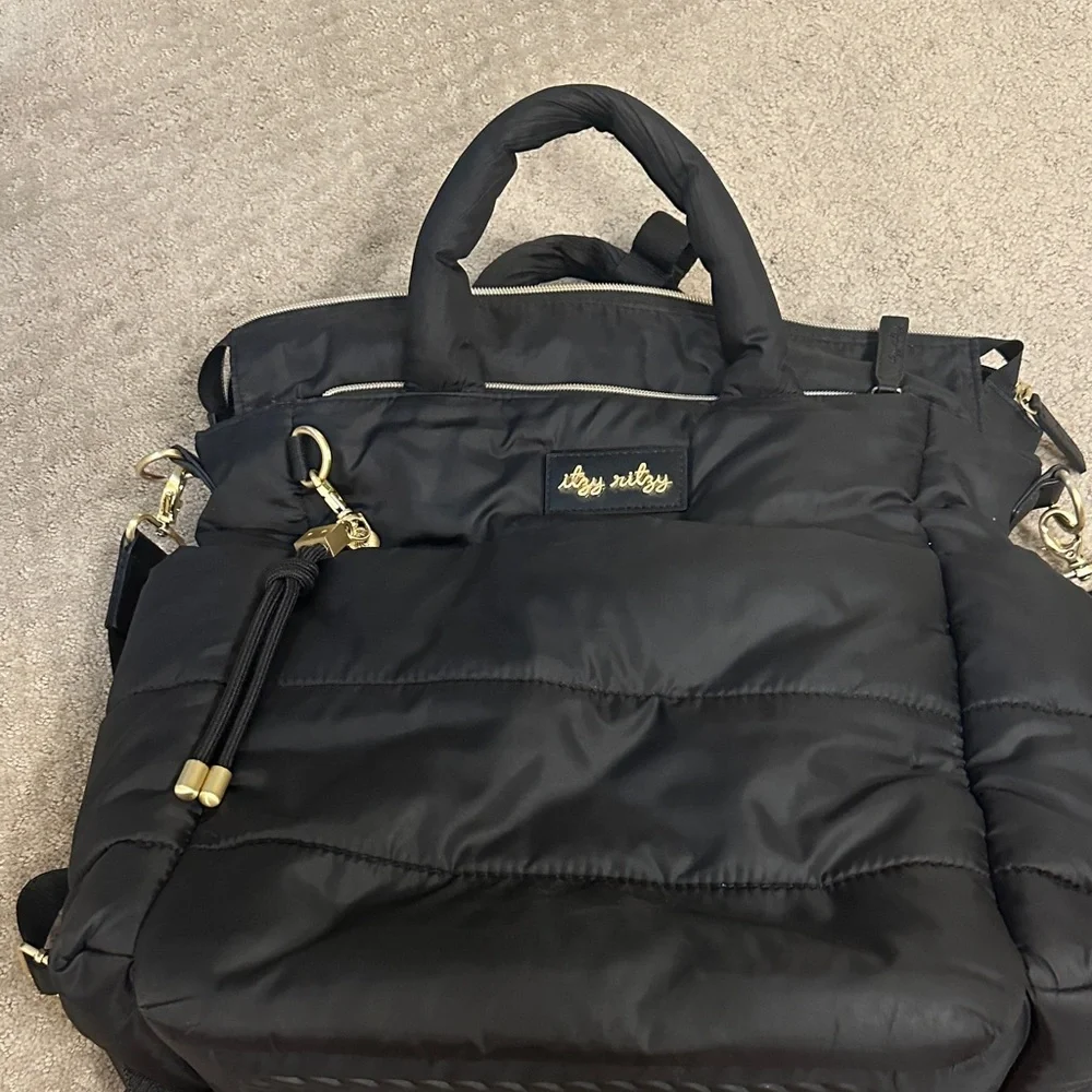 Itzy Ritzy Black Baby Bag